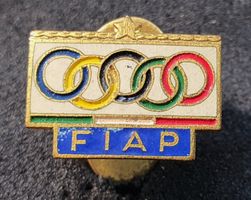 GG034 Reversknopf FIAP Federazione Italiana Atletica Pesante