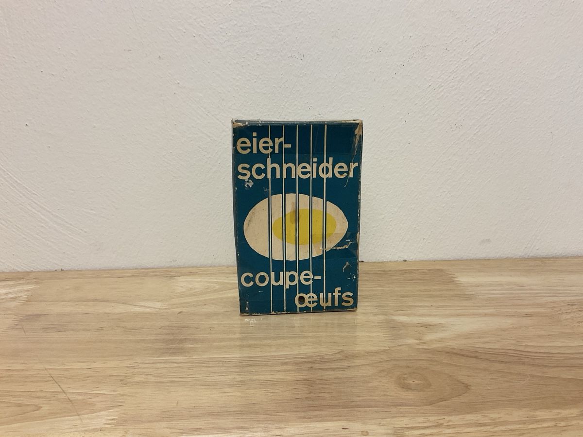Elettrodomestici da cucina: Eierschneider metall coupe-oeufs mit Verpackung – Usato da Birsfelden venduto da inf_l2yy