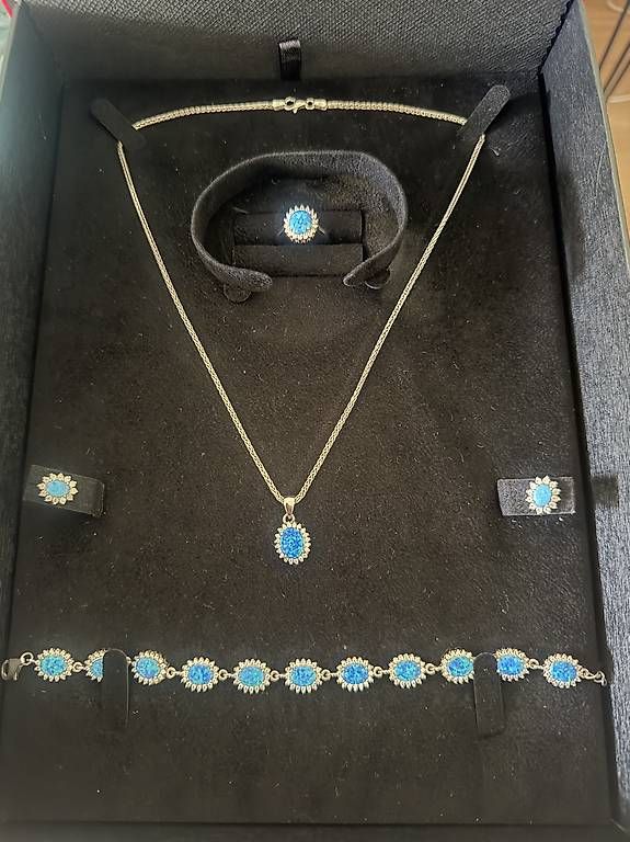 Altri gioielli: Silberschmuckset mit Opalen – Nuovo e nell'imballaggio originale da Urdorf venduto da sha_nk9v 3
