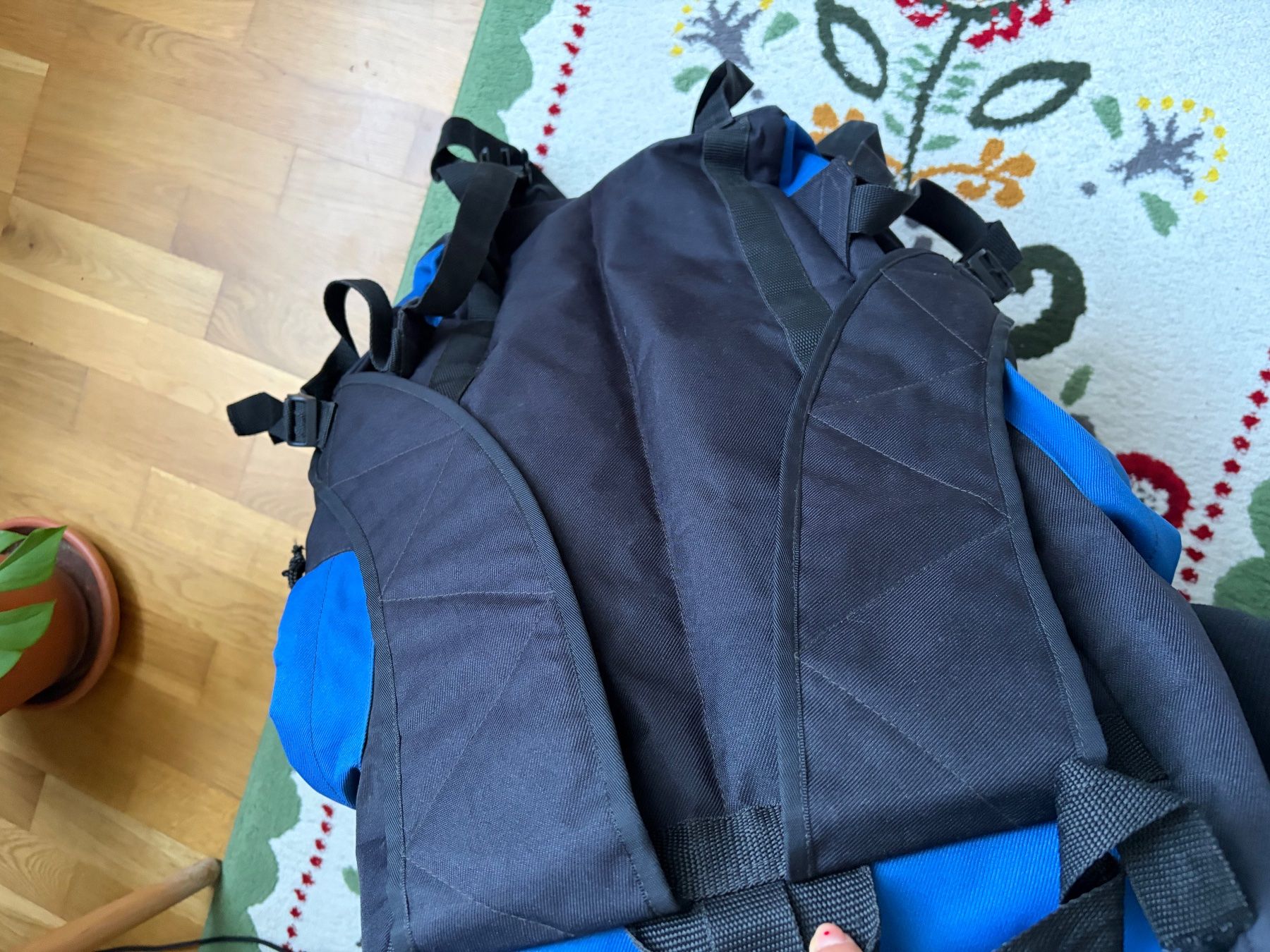 Zaini: Big Rucksack Blue & Black – Usato da Luzern venduto da AM2nd 2
