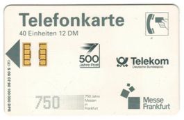 Telefonkarte Deutschland S-09 07.1990 Messe Frankfurt