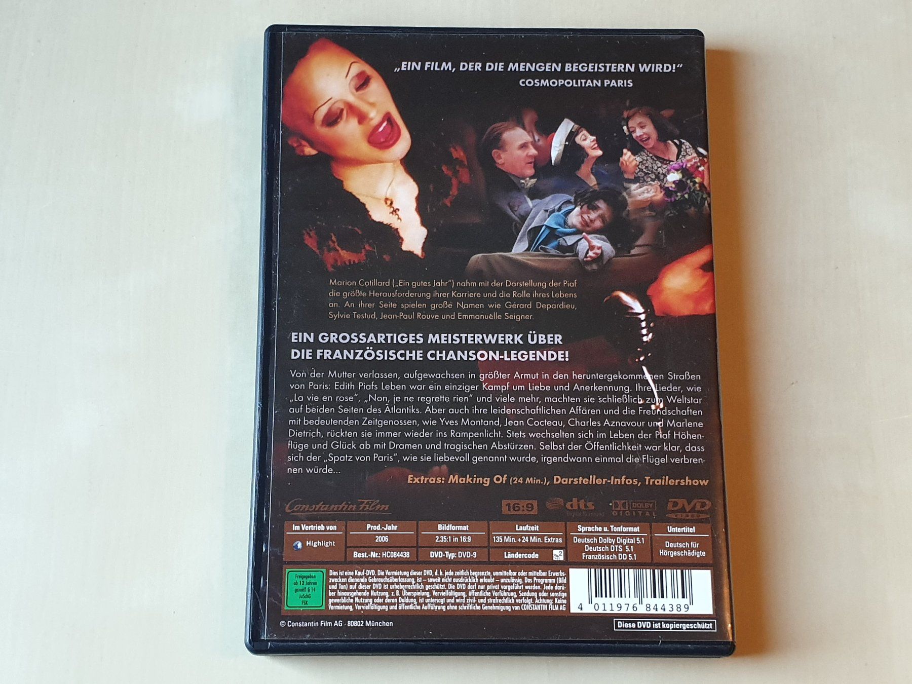 Alle DVDs: La Vie en Rose – Gebraucht aus Stansstad von collectorsshop 1