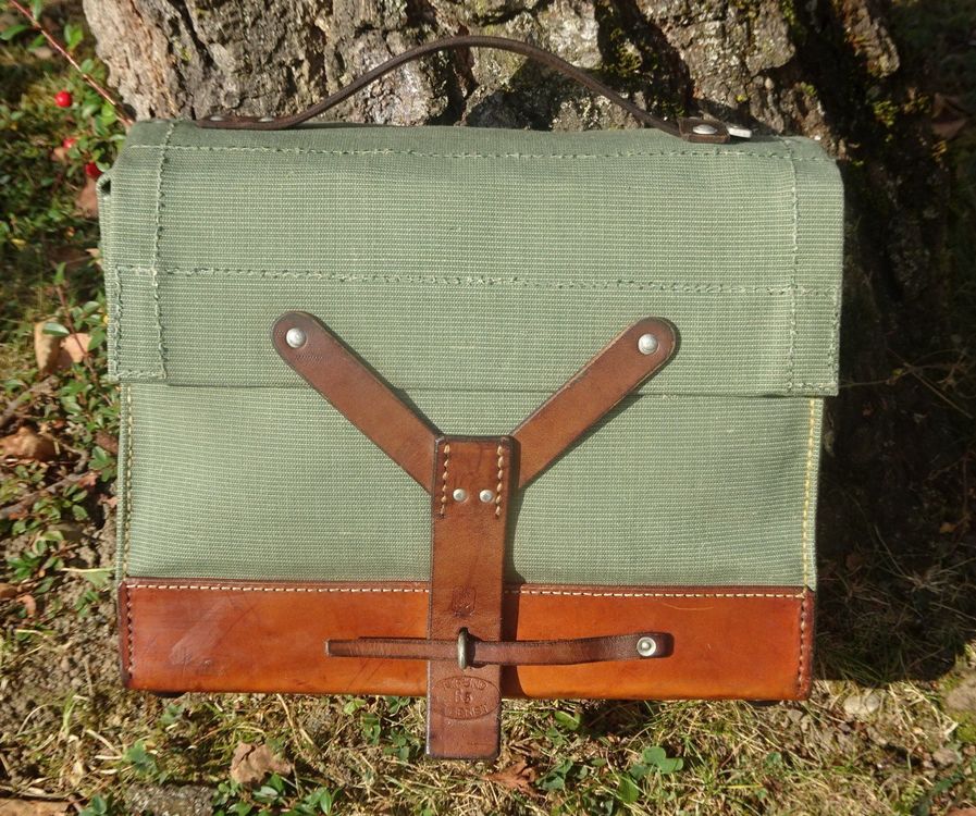 WH Patronentasche Magazintasche 98K , Für K98 Ladestreifen ,Leder