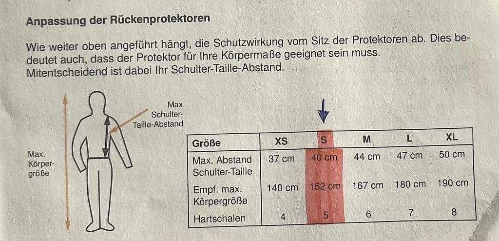 Schutz & Schoner: Neu: Kinder Freestyle Rückenpanzer – Gebraucht aus Zürich von kangi25 3