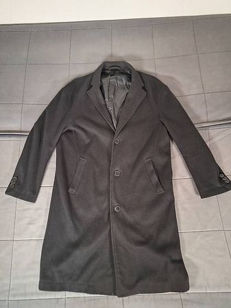 Bershka black coat