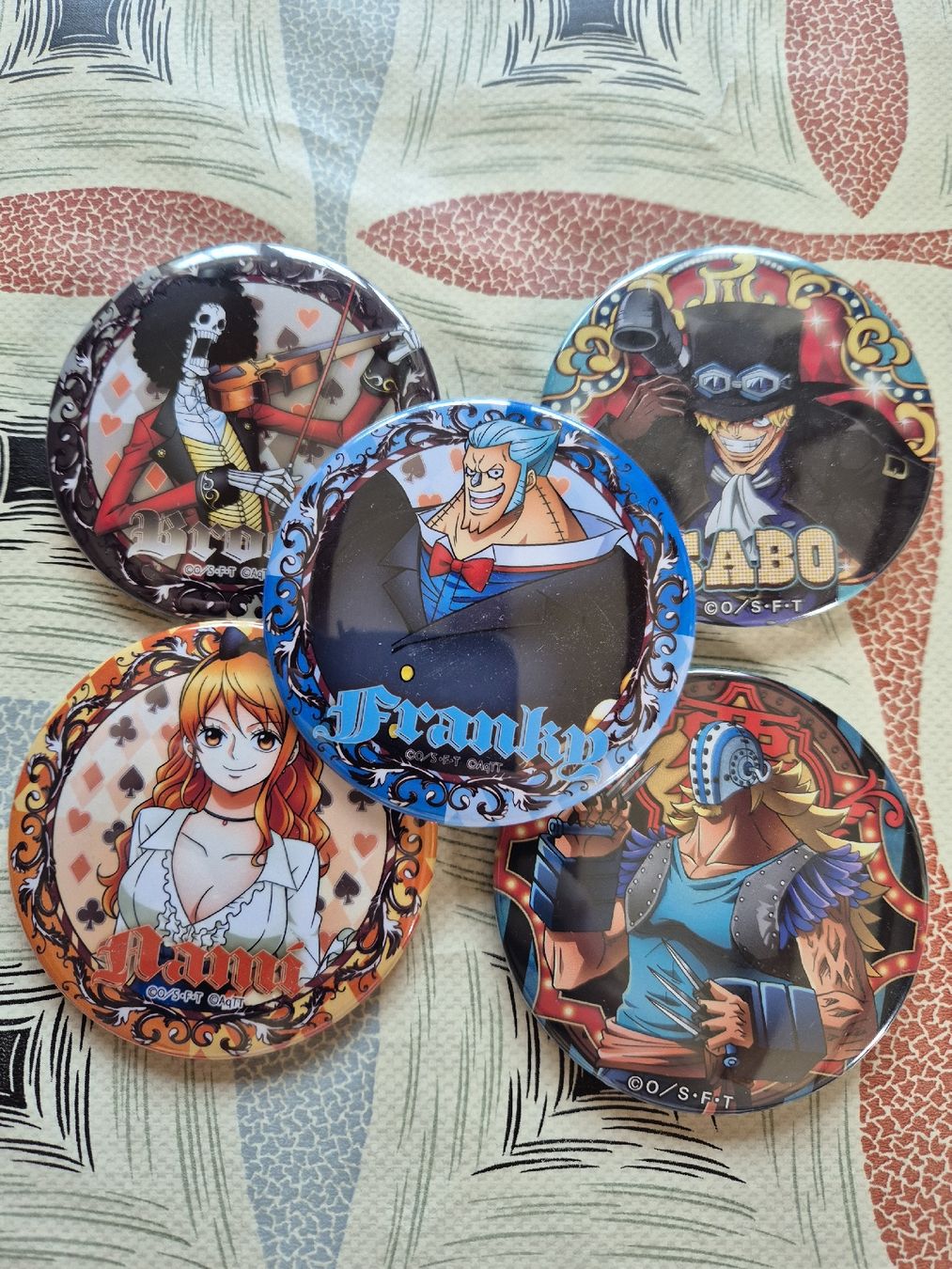 Plaquettes & Badges: One Piece Anstecker Set 5 Stk. – D'occasion à Winkel par comeyerli