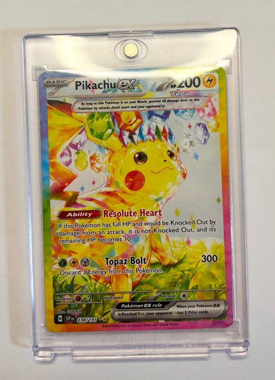 Pikachu ex 238/191 Surging Sparks Mint English Pokémon Kaufen auf Ricardo