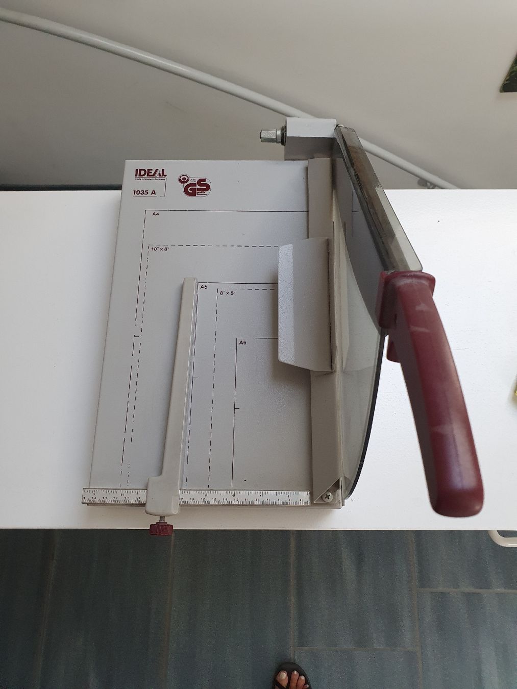 Tutte le macchine: Papierschneidemaschine IDEAL 1035A – Usato da Wünnewil venduto da jet_y9sr 2