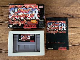 ⭐️Super Nintendo Street Fighter II NTSC in Orginalverpackung
