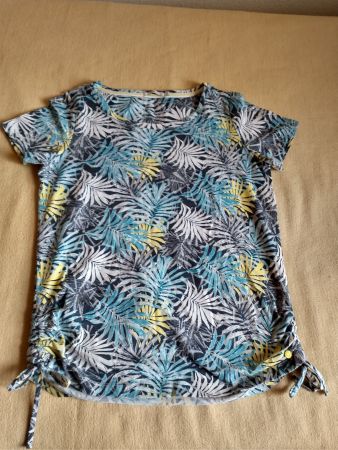 Cecil T-Shirt mit Palmenmuster, Grösse XS