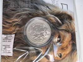1 oz Big Five ll Löwe Lion 2022 Südafrika Silbermünze NEU