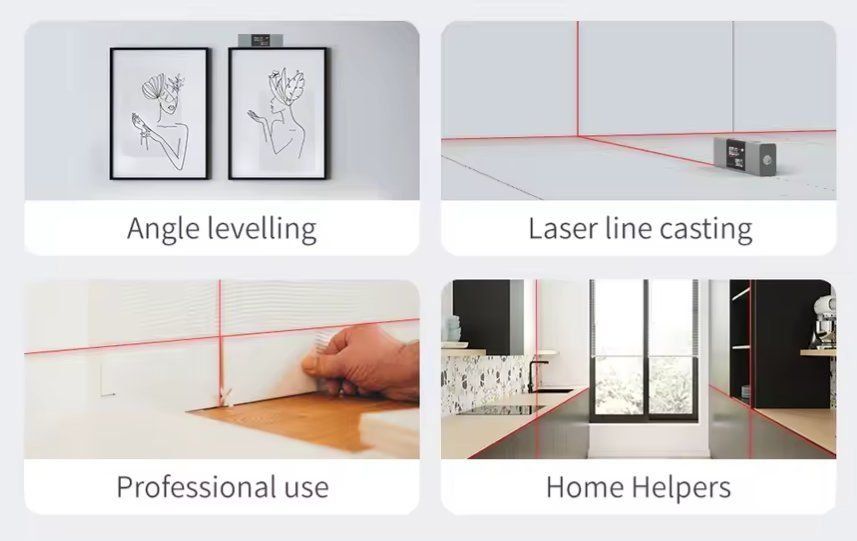 Misurare: Digital Winkelmesser Laser Dual Axis mit Stativ – Nuovo e nell'imballaggio originale da Châtelaine venduto da topshop.switzerland 9