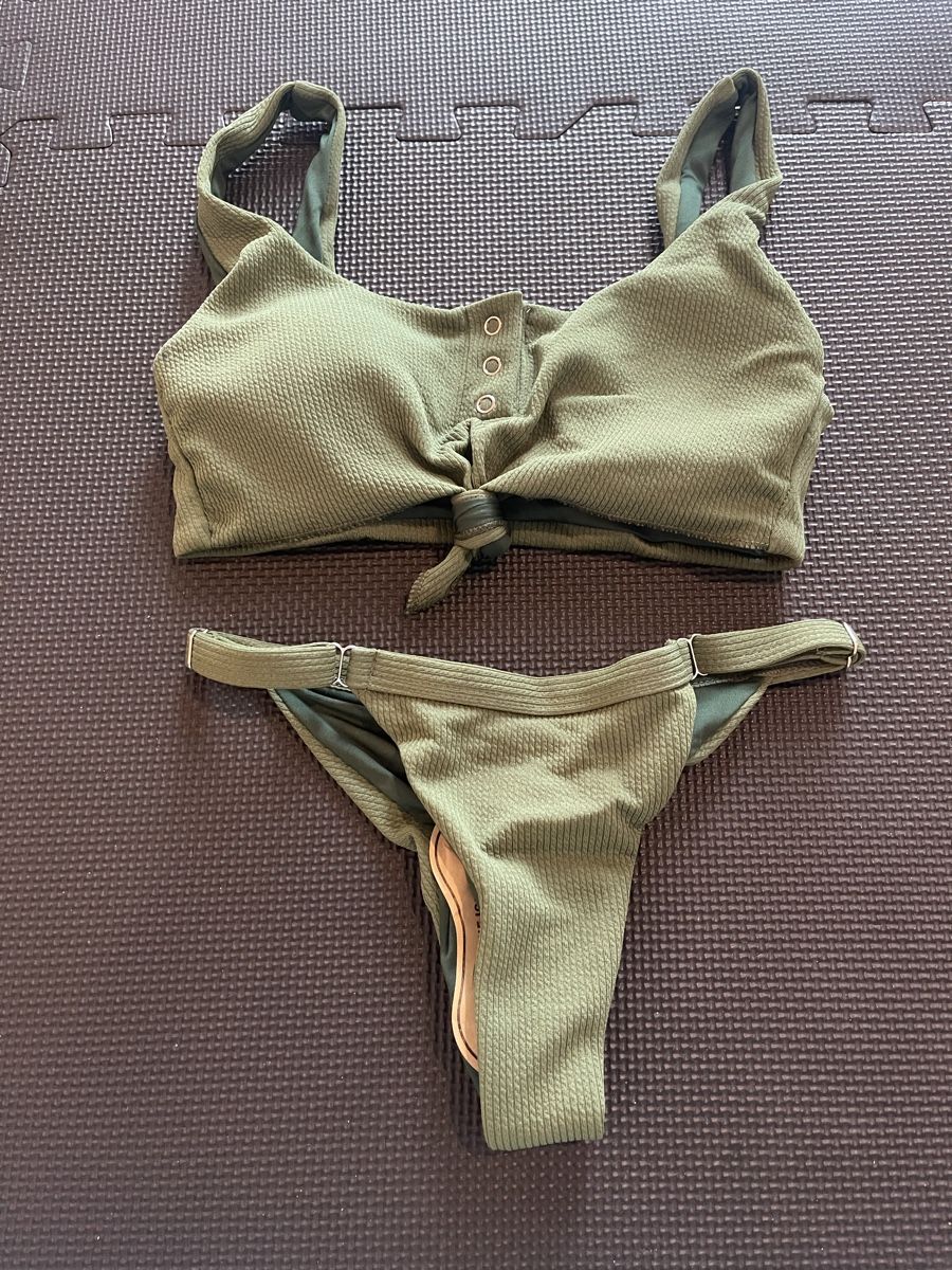 Costumi da bagno & Bikini: Neues Bikini in Grün Gr L – Nuovo e nell'imballaggio originale da Bassersdorf venduto da Sandy456 2