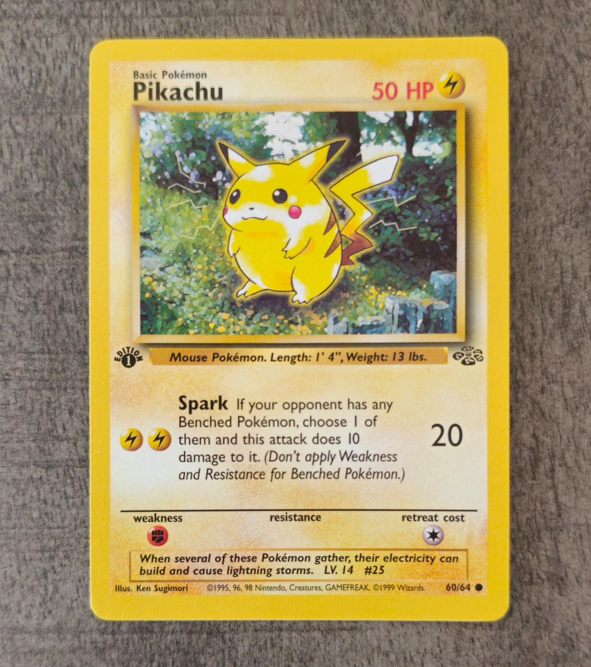 Pokémon Carte collezionabili: Pokemon - Pikachu - Jungle - 1 Edition – Usato da Alpnach Dorf venduto da FrankyFranks