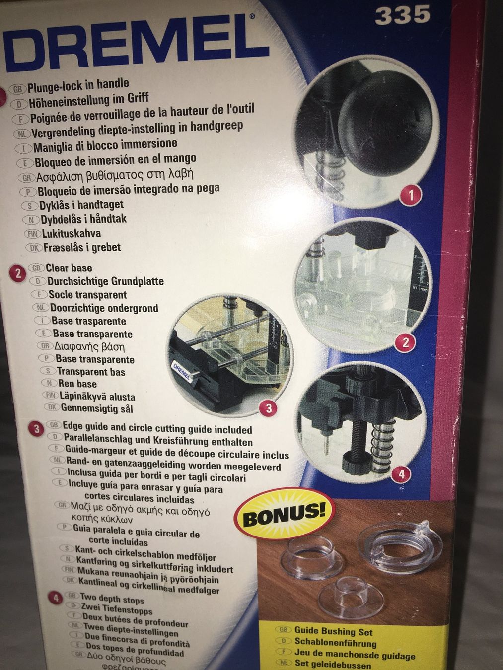 Dremel Tutti gli attrezzi: Dremel Oberfräsenhalter – Usato da Bergdietikon venduto da Werkler33 4