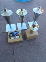 4  Oel Fackeln , Lampen