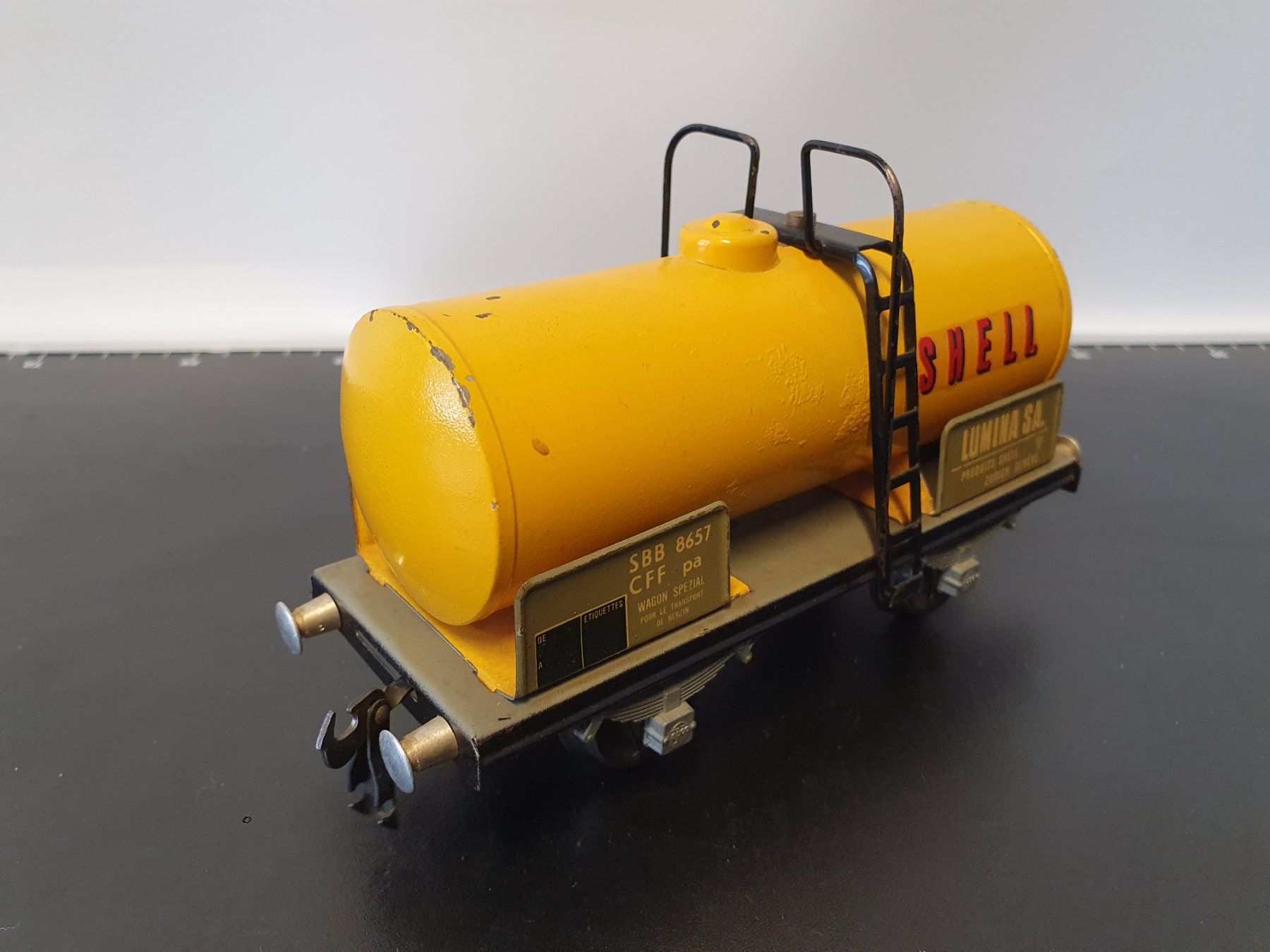 Buco Modellini di ferrovie: BUCO:0: SBB KESSELWAGEN SHELL GELB – Usato da Biglen venduto da taunus82 1