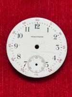 Waltham Zifferblatt emailliert, 28.9 mm