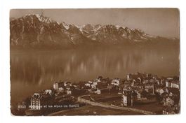 AK 1922 Montreux, Genfersee, Alpen, 🏞️