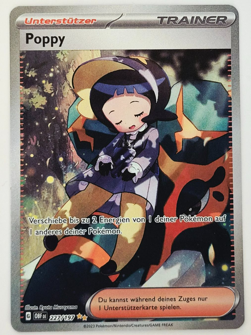 Pokémon Sammelbilder & Trading cards: Poppy / Obsidianflammen / OBF 227 – Neu (gemäss Beschreibung) aus Arni AG von PokemonCardsStore