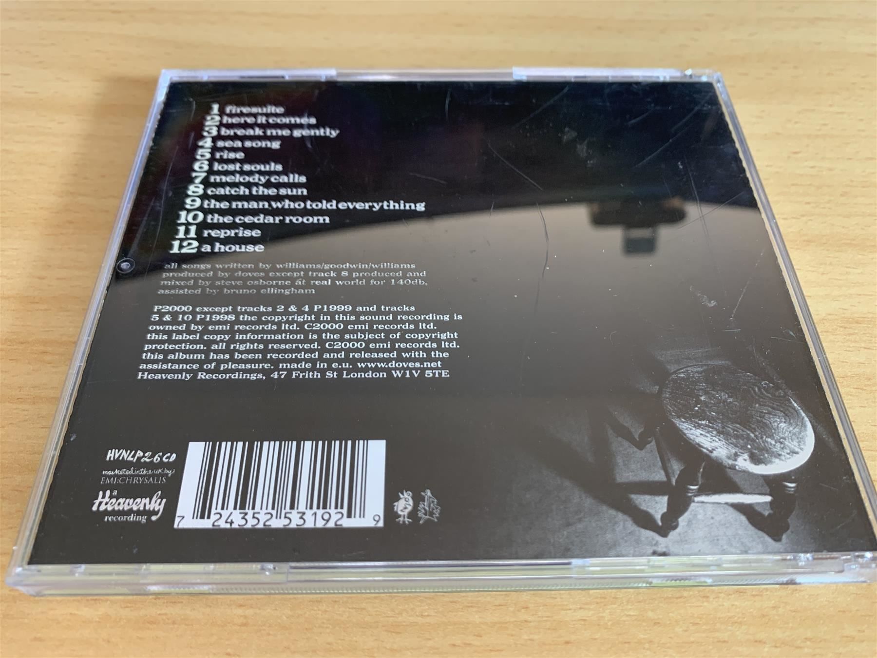 CD: Doves – Lost Souls – Usato da Rikon im Tösstal venduto da Alpenmutz 1
