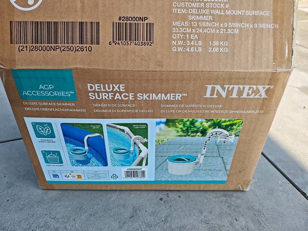 Schwimmbad: Intex Deluxe Surface Skimmer – Gebraucht aus Uttigen von little_turtle