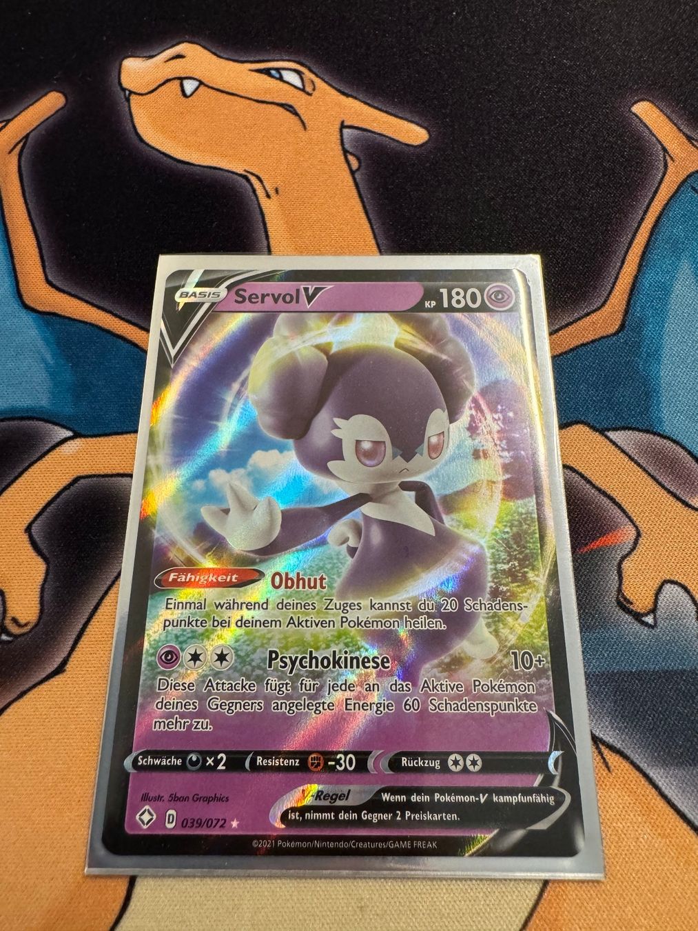 Pokémon Carte collezionabili: Servol V (SHF 39) - Glänzendes Schicksal – Nuovo (secondo la descrizione) da Bülach venduto da Pfrenzel