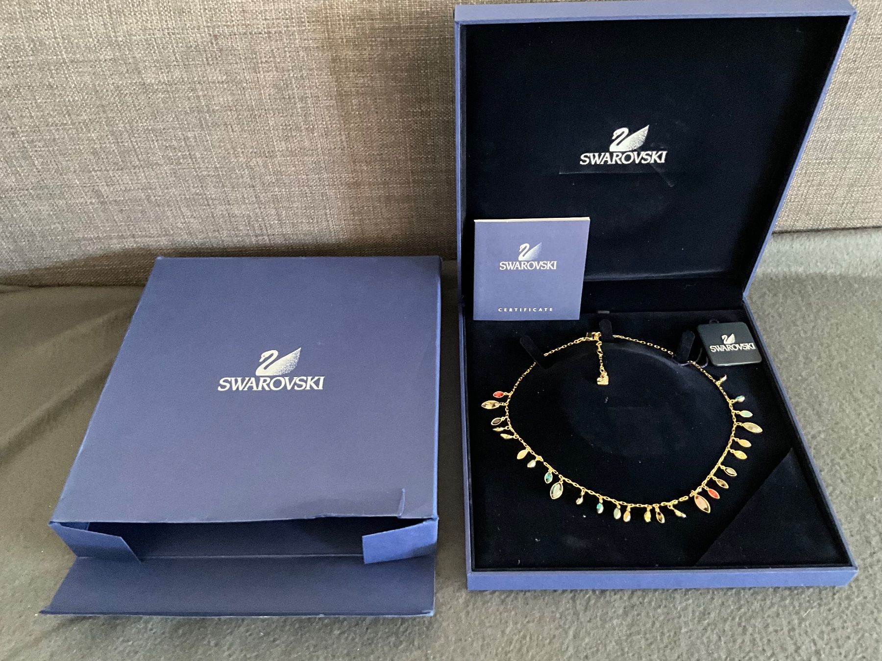 Swarovski Catenine: SWAROVSKI Halskette Neu – Nuovo e nell'imballaggio originale da Muri b. Bern venduto da SmuriS 4