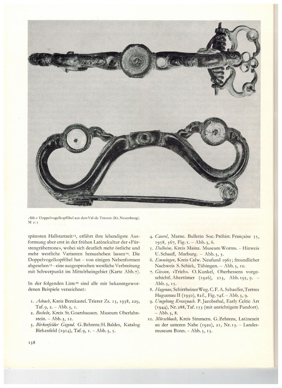 Libri: Archäologie: Doppelvogelfibel, Val-de-Travers – Nuovo (secondo la descrizione) da Biel-Benken BL venduto da rud_yc8p 2