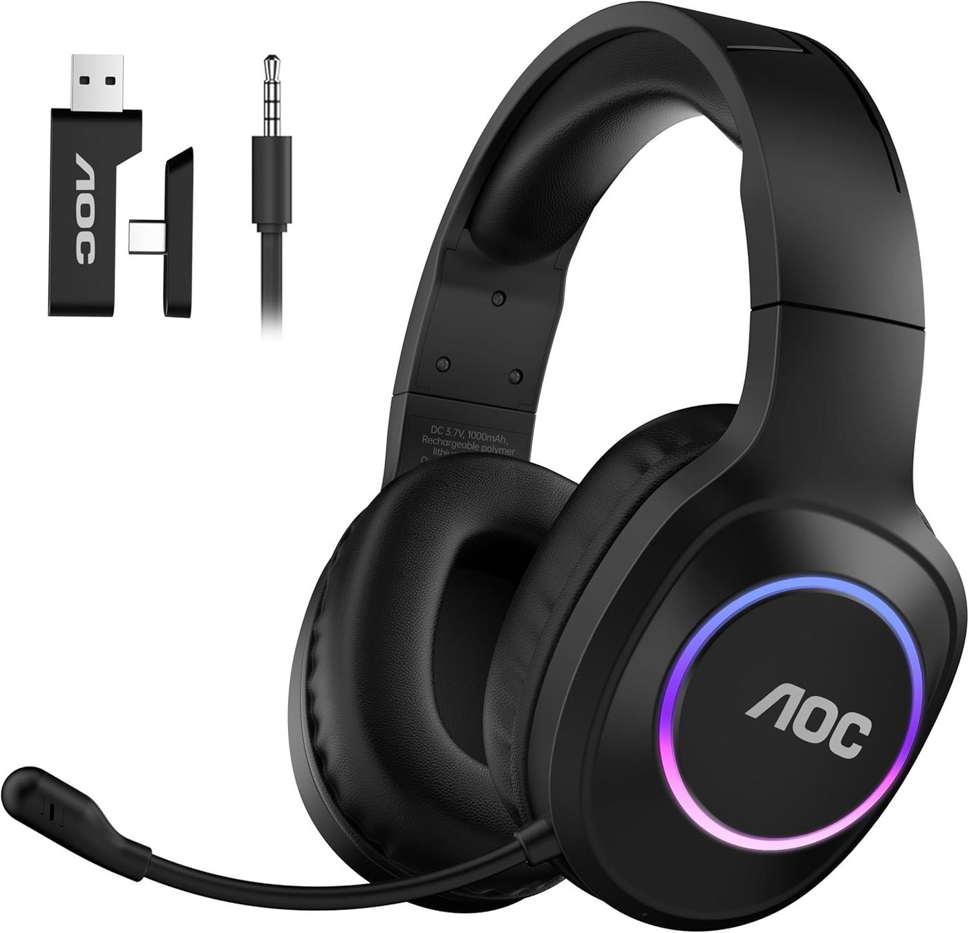 Cuffie: Gaming Headset kabellos PC PS5 PS4 Switch 2 4 GHz Wireless – Nuovo e nell'imballaggio originale da Hundwil venduto da tec_mm27