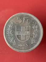 5 Francs 1923 Berne - Wilhelm TELL - Sehr Schön / Très Beau