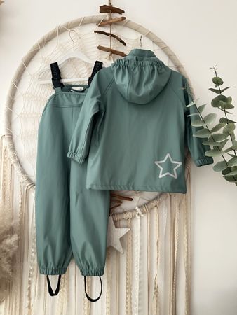 En Fant Regen-Set Jacke und Hose Gr. 92  sehr gut erhalten