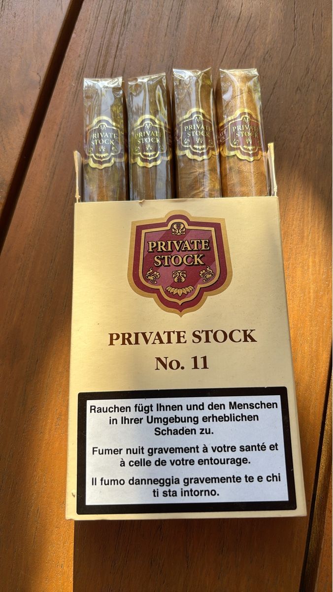 Zigarren: PRIVATE STOCK No. 11 Zigarren - 4 St. - Ein Genuss – Neu und originalverpackt aus Urtenen-Schönbühl von Didi80