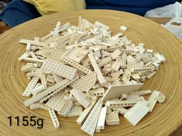 Weisse LEGO Steine, 1155g