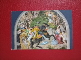 AK Kunst Gesslers Tot nach Wandgemälde Tellskapelle