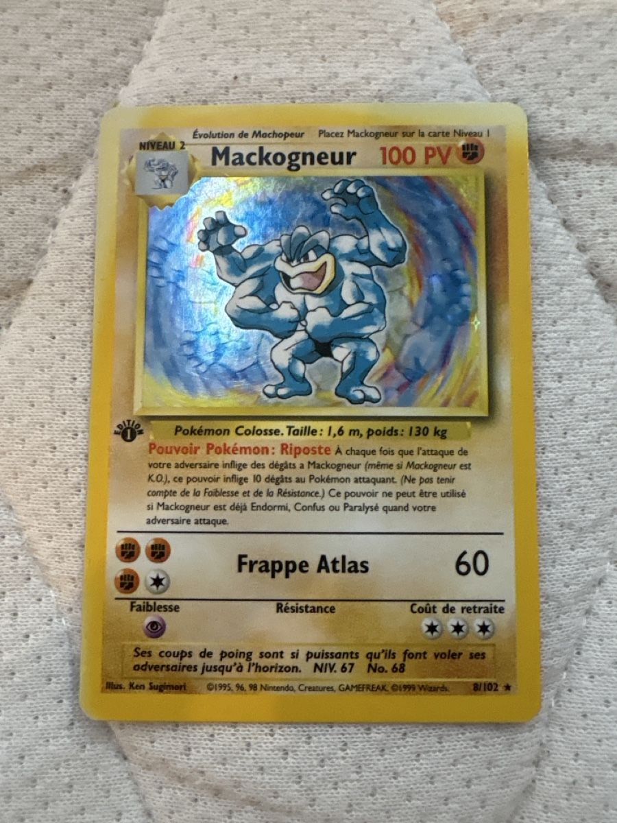 Pokémon Carte collezionabili: Makogneur 8/102 100 pv holo – Usato da Villeneuve VD venduto da mel_c29d