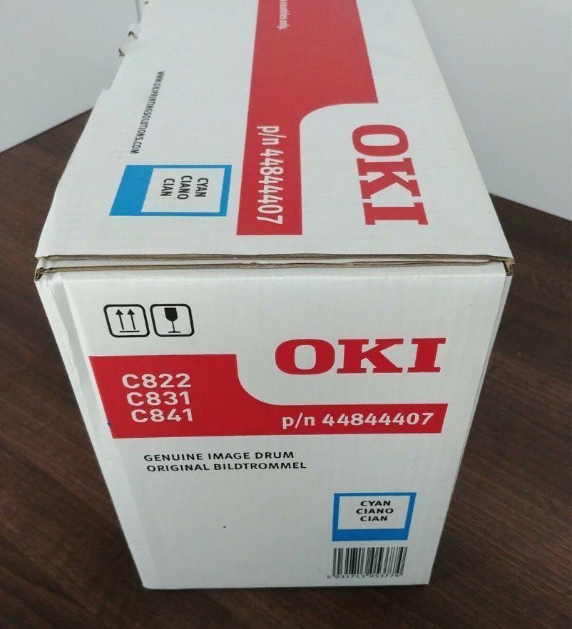 Oki Cartucce per stampanti & toner: OKI C822, C831, C841 cyan Image Drum, Bildtrommel, 44844407 – Nuovo e nell'imballaggio originale da Glattbrugg venduto da copytron 1