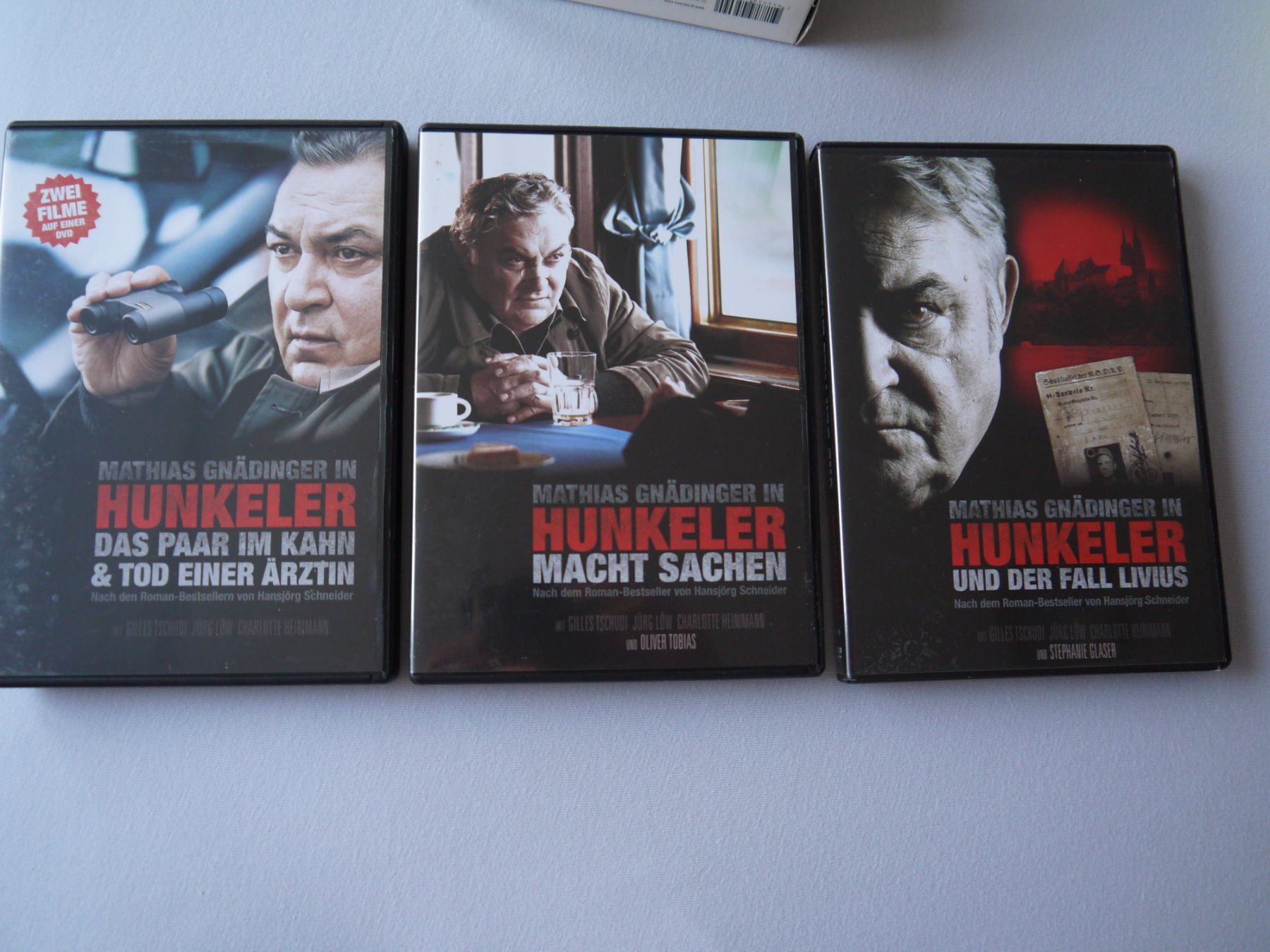 Tutti i DVDs: HUNKELER 4 Film Box – Usato da Hagendorn venduto da Blaf 1