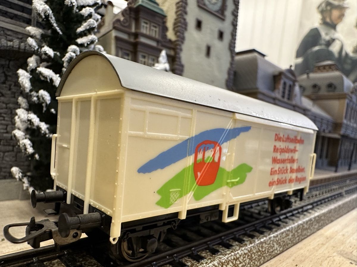 SBB/CFF/FFS Modellini di ferrovie: SBB Güterwagen Luftseilbahn Reigoldswil – Usato da Lupsingen venduto da New-Haven