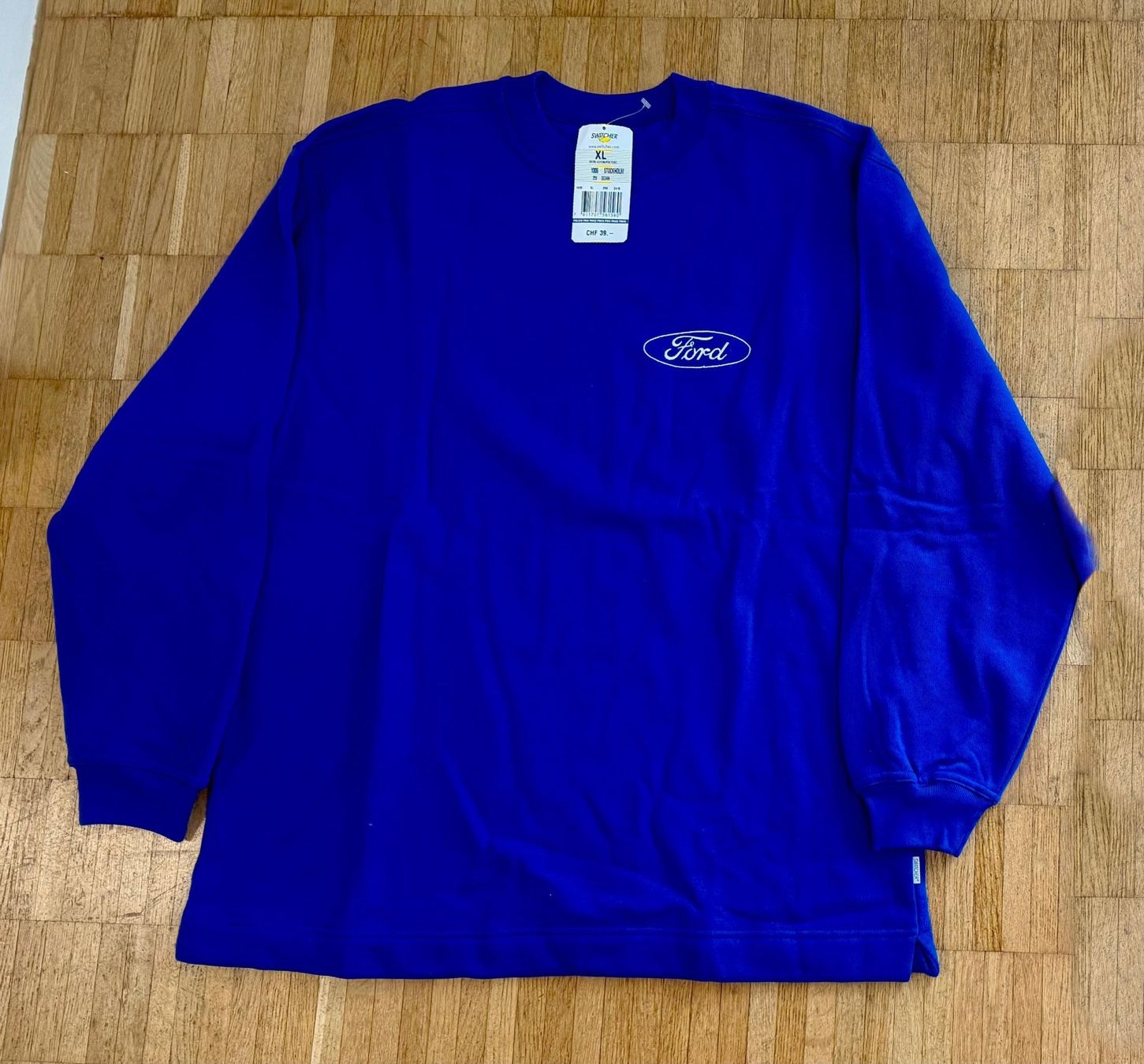 Maglioni & Felpe: neuer Ford blauer Langarmshirt Gr XL – Nuovo (secondo la descrizione) da Zürich venduto da giovannisp
