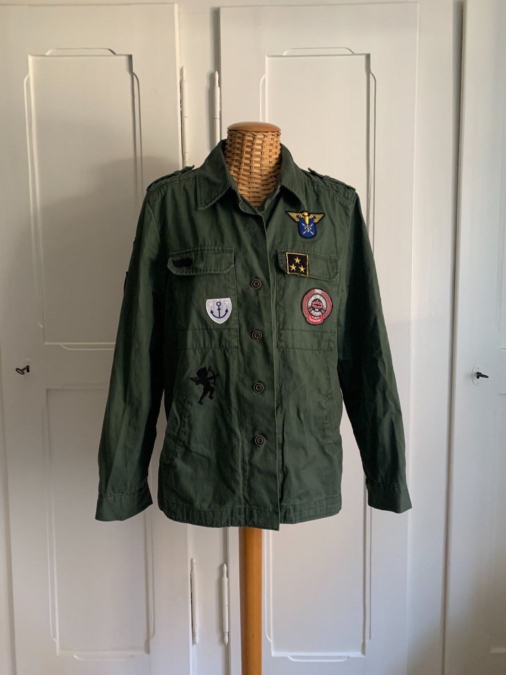 Giacche: Military Jacke olivgrün - 38 – Usato da Zürich venduto da Diazaio