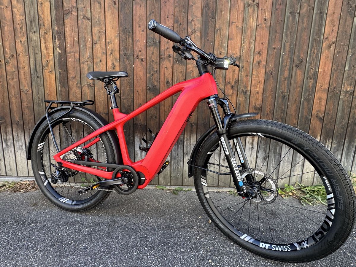 Thömus Biciclette: Thömus Twinner CT E1  Carbon XT Rot top Zustand – Usato da Solothurn venduto da Leo2207
