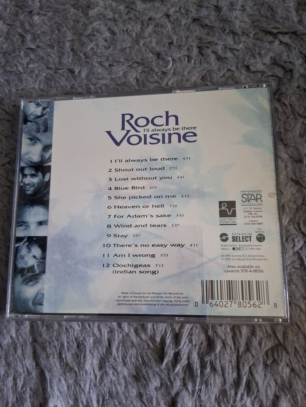 CDs: ROCH VOISINE     I'LL ALWAYS BE THERE     CD – D'occasion à Wetzikon ZH par Ramones01 1
