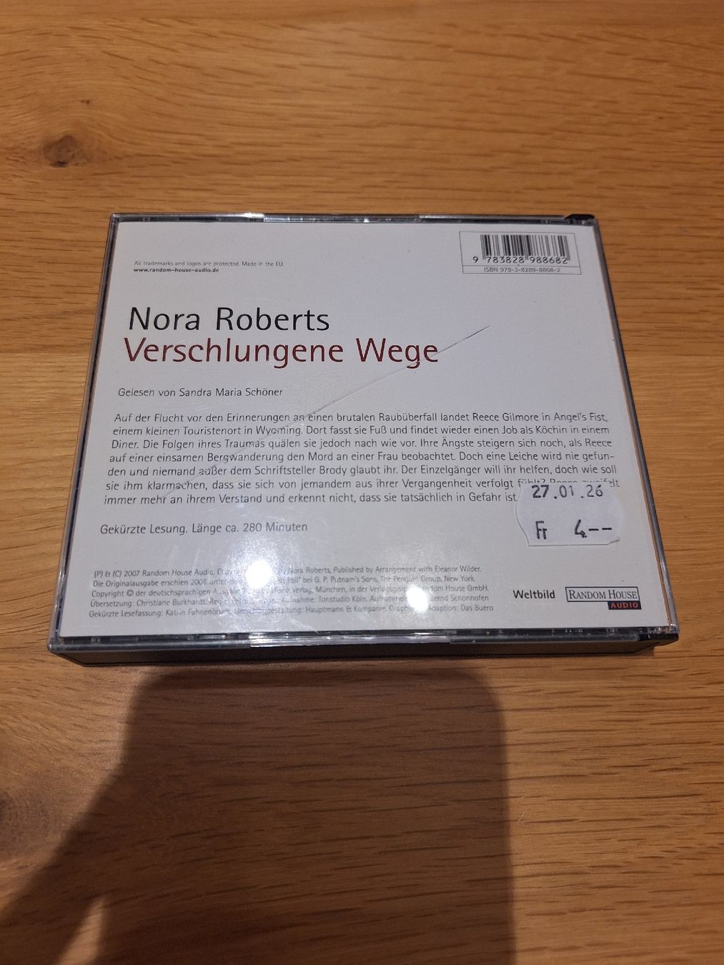 Audiolibri: Hörbuch Nora Roberts - Verschlungene Wege – Usato da Wanzwil venduto da chlinih93 1