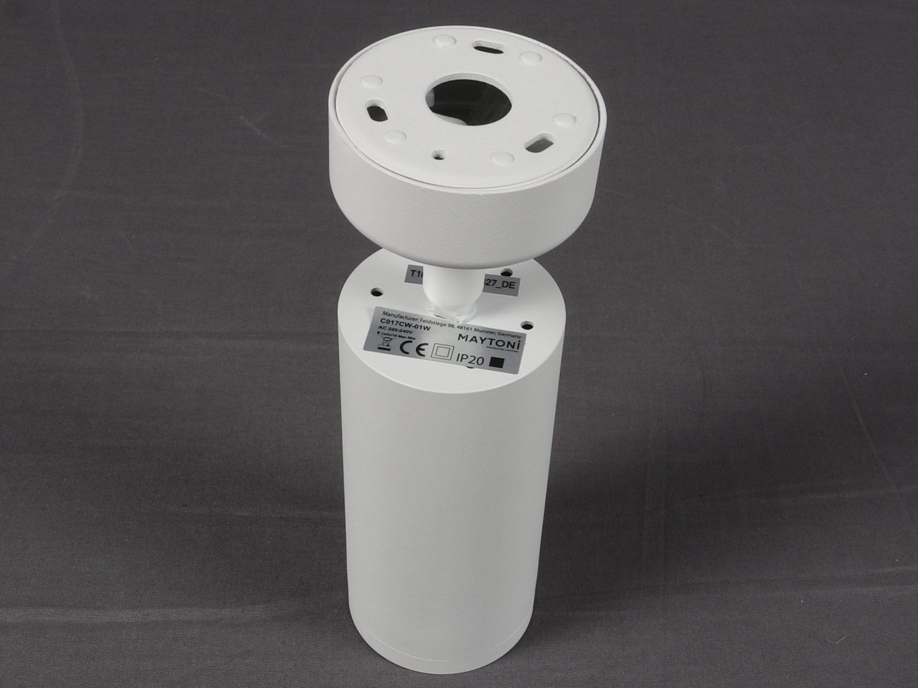 Lampadari & plafoniere: MAYTONI Deckenlampe Alu/Weiss – Nuovo (secondo la descrizione) da Steinen venduto da Restwert_Steinen 6