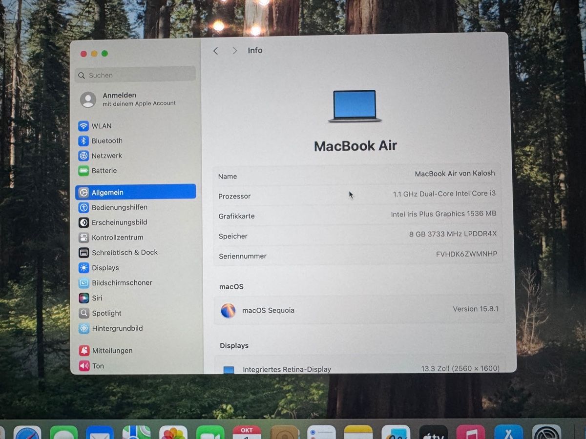 Apple Portables: Macbook Air – D'occasion à Niederhasli par sha_w8x9 1