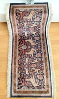 Seidenteppich 120*50cm handg.frisch prof.gewaschen Tiere