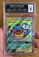 Pokémon Karte Turtok & Plinfa GX Tag Team | PCG 9 Near Mint!