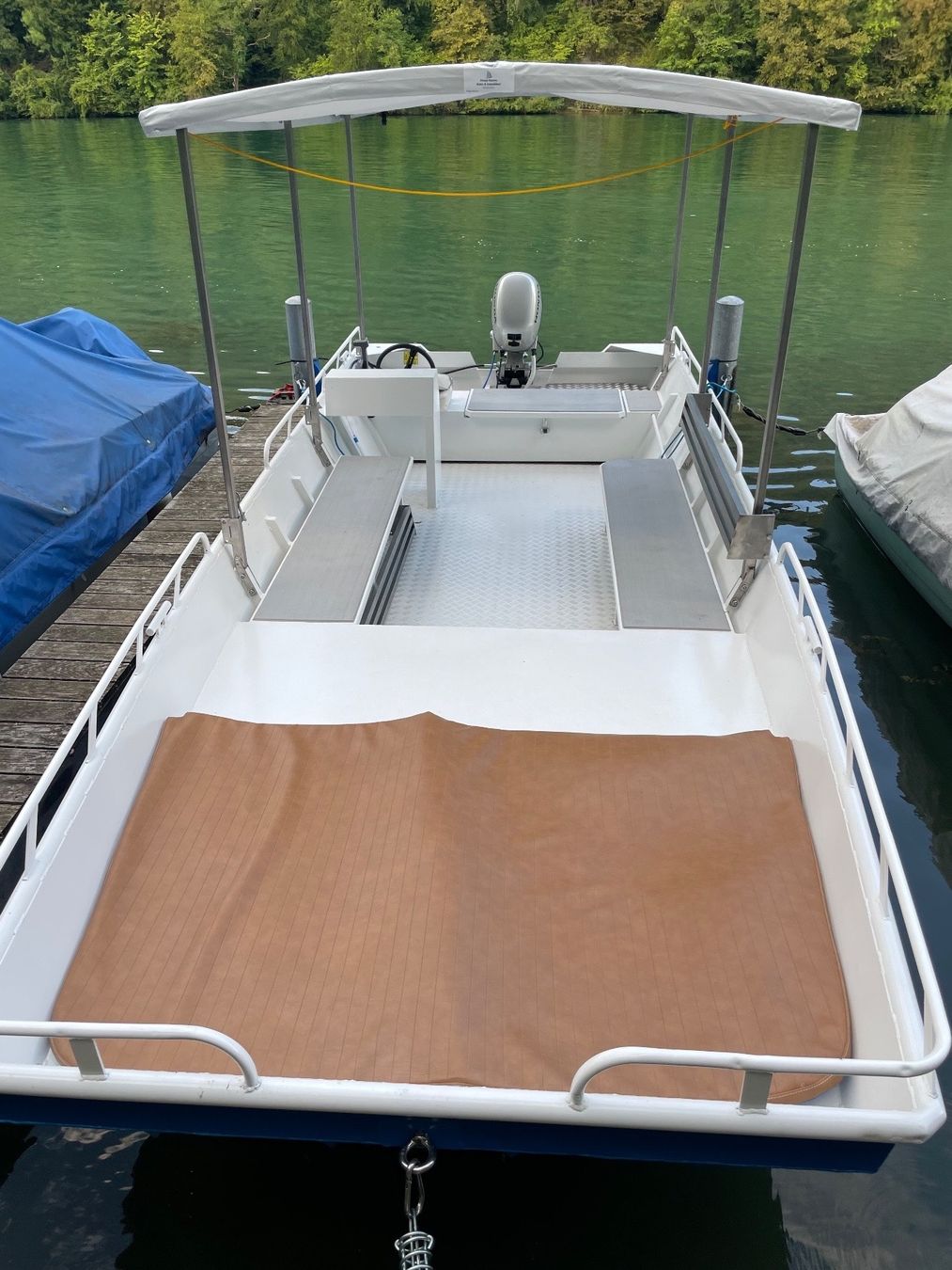 Barche: Motorboot Fischerboot Aluminium inkl Motor – Usato da Bachenbülach venduto da Simivk 3