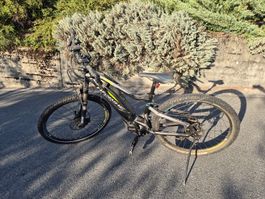 E-Mountainbike Haibike schwarz guter Zustand gebraucht